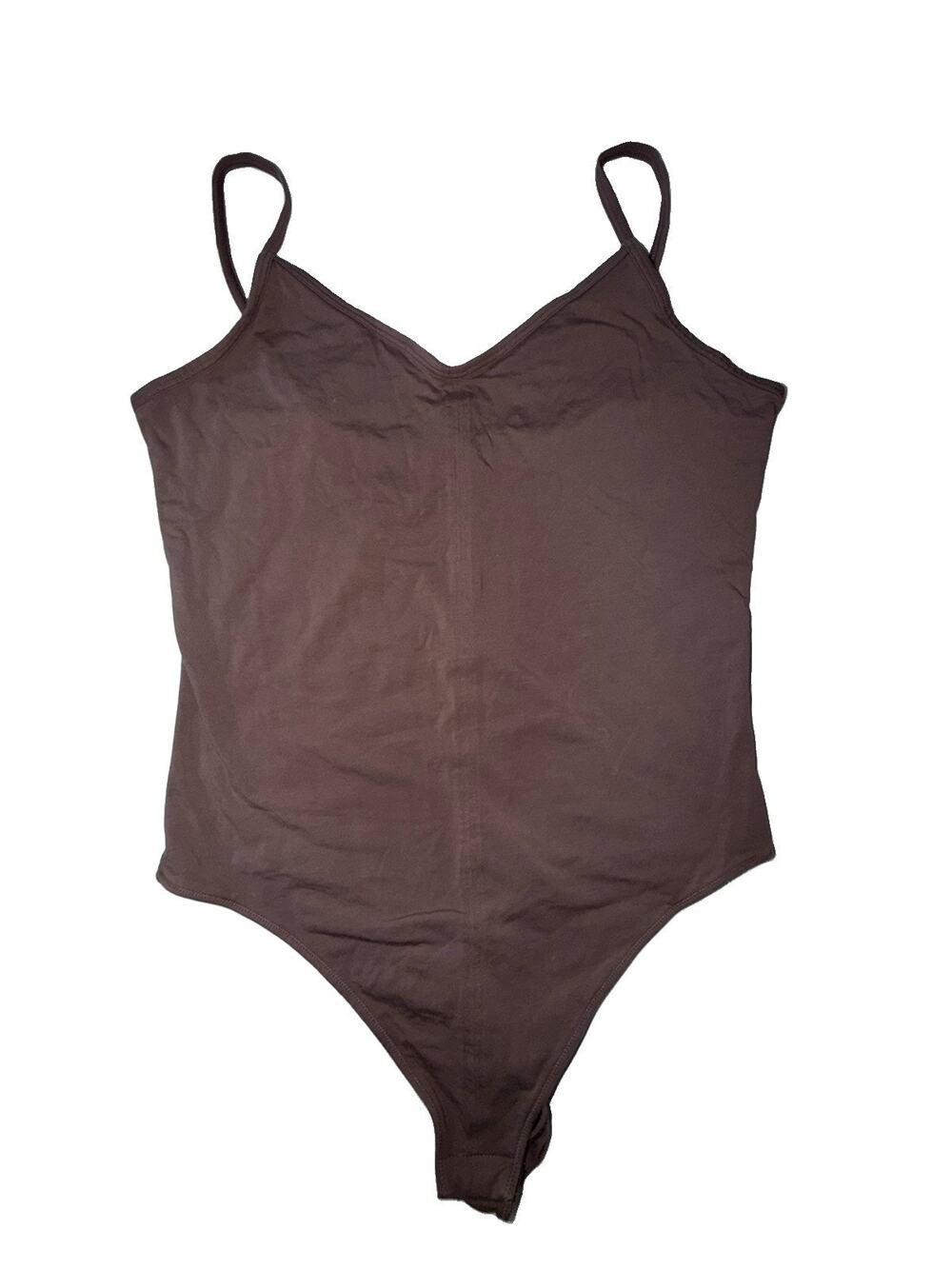 Everlane Women’s Brown Sleeveless Bodysuit Large